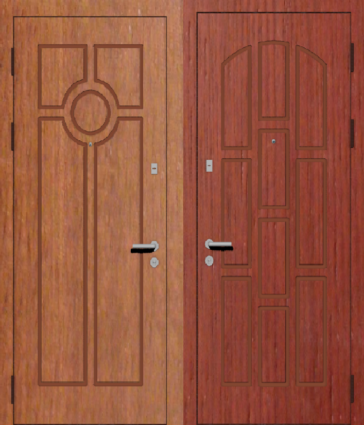 Металлическая дверь шпон А